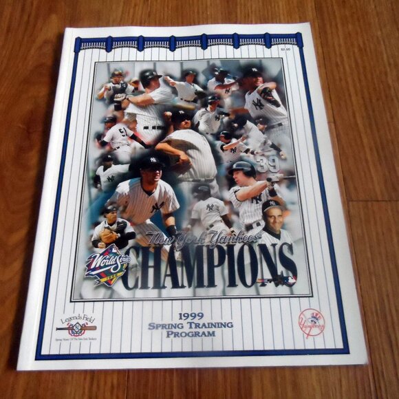 New York Yankees 1999 Spring Training Program - Picture 1 of 3